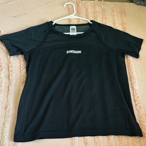 Gymshark Black Performance Tee
